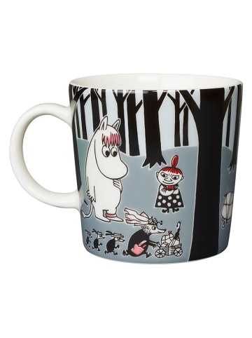 Moomin Kubek "Adventure Move" w kolorze szarym - 300 ml