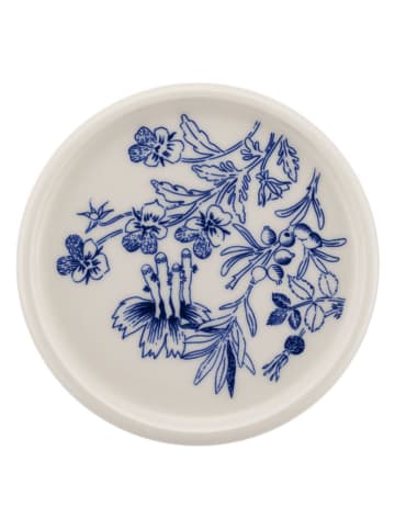 Moomin Broodbord "Haru" wit/blauw - Ø 12 cm