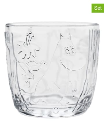 Moomin 2er-Set: Trinkgläser - 280 ml