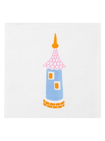 Moomin Servetten "Party" lichtroze/lichtblauw - 20 stuks