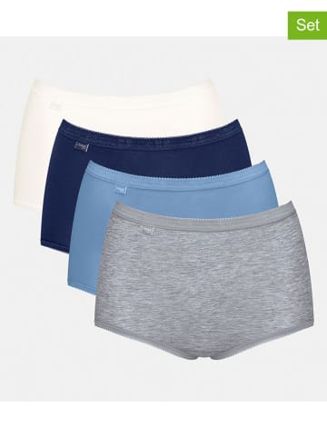 Sloggi 4er-Set: Taillenpantys in Bunt