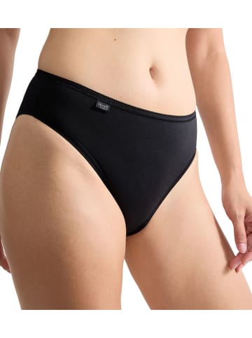 Sloggi 2er-Set: Slips "Cotton Tai" in Schwarz
