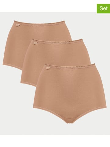 Sloggi 3er-Set: Taillenpantys in Beige