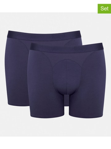 Sloggi 2er-Set: Boxershorts in Dunkelblau