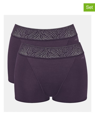 Sloggi 2er-Set: Menstruations-Shorts "Period Pants" in Anthrazit