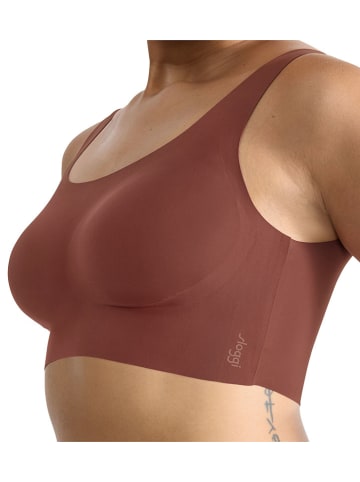 Sloggi Bustier "Zero Feel" in Hellbraun