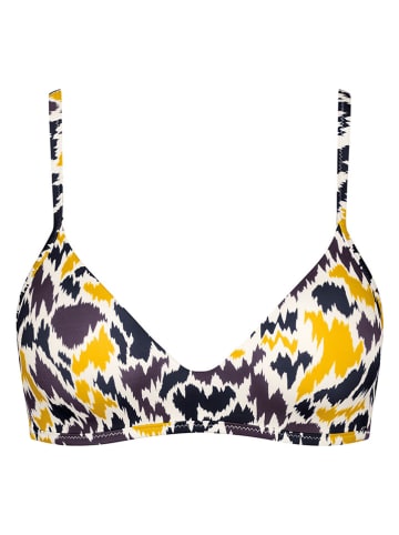 Sloggi Bikini-Oberteil in Schwarz/ Gold