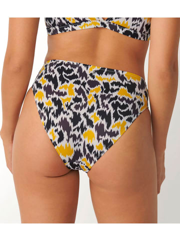 Sloggi Bikini-Hose in Schwarz/ Gold