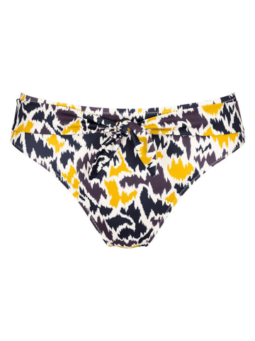 Sloggi Bikini-Hose in Schwarz/ Gold