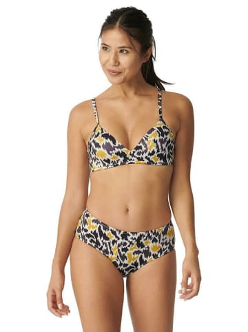 Sloggi Bikini-Hose in Schwarz/ Gold