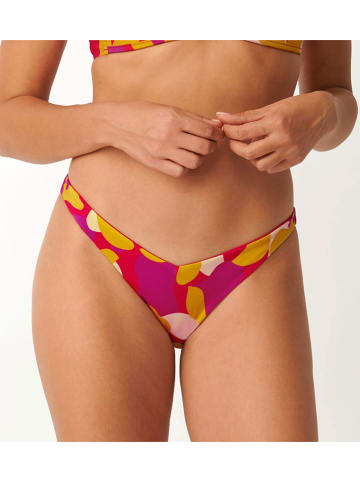 Sloggi Omkeerbare bikinislip roze/geel