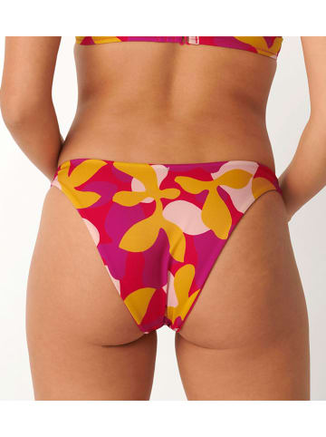 Sloggi Omkeerbare bikinislip roze/geel
