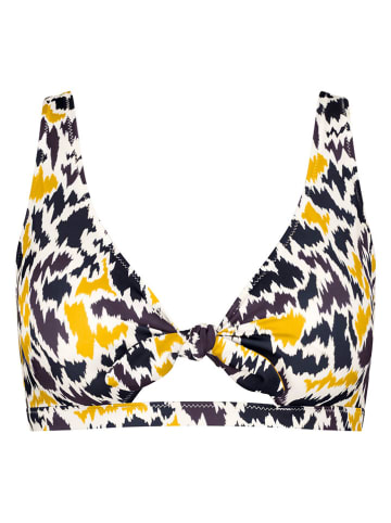Sloggi Bikini-Oberteil in Schwarz/ Gold