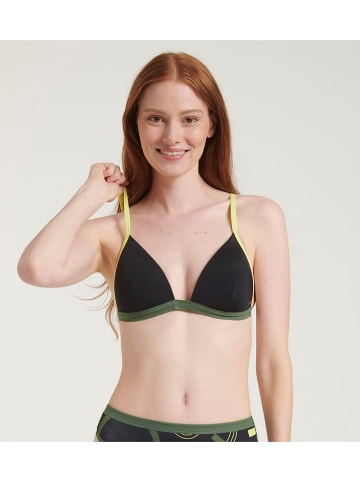 Sloggi Biustonosz bikini w kolorze żółto-czarnym