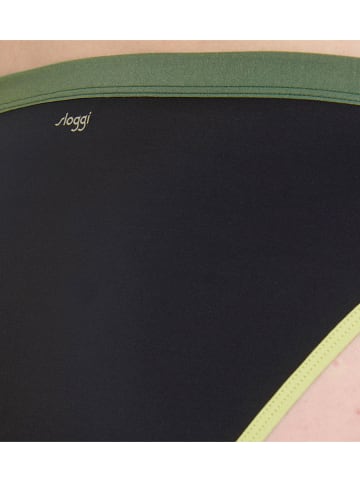 Sloggi Bikinislip groen/zwart