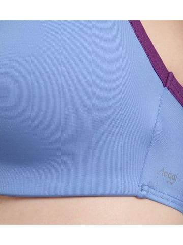Sloggi Bikini-Oberteil in Hellblau