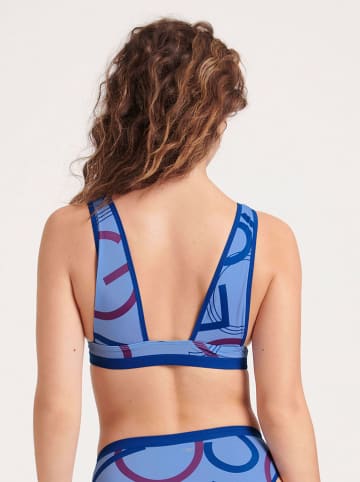 Sloggi Bikini-Oberteil in Blau