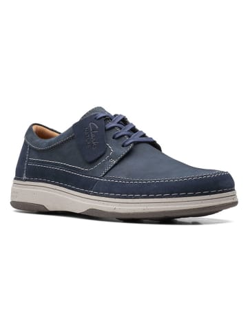 Clarks Leder-Mokassins "Nature 5" in Dunkelblau