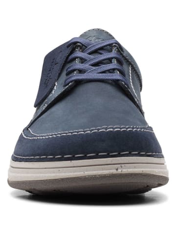 Clarks Leder-Mokassins "Nature 5" in Dunkelblau