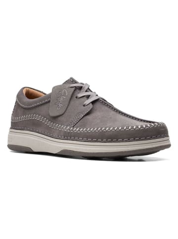 Clarks Leder-Mokassins "Nature 5" in Grau