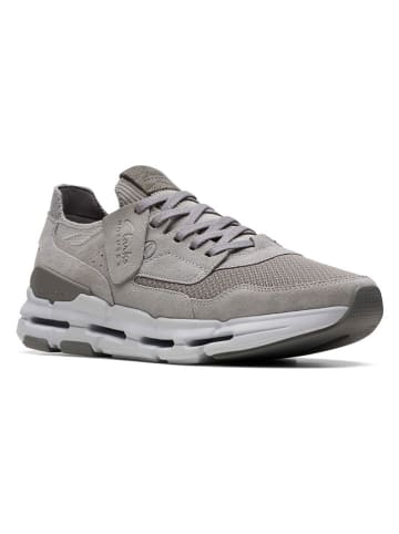 Clarks Leder-Sneakers "NXE Lo" in Grau