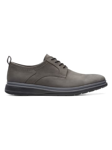 Clarks Leder-Schnürschuhe "Chantry" in Grau