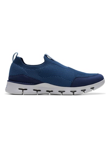 Clarks Slipper "Nature X" in Blau