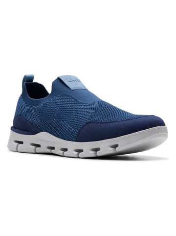 Clarks Slipper "Nature X" in Blau