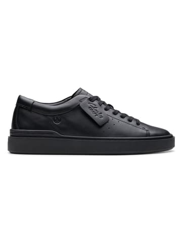 Clarks Leder-Sneakers "Craft Swift" in Schwarz