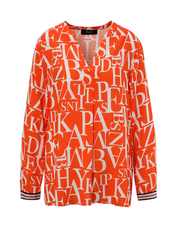 Aniston Blouse oranje/wit