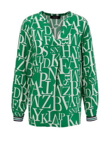 Aniston Blouse groen/wit