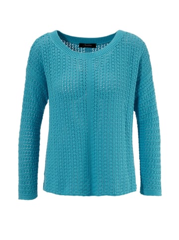Aniston Pullover in Hellblau