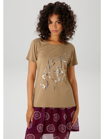 Aniston Shirt in Camel