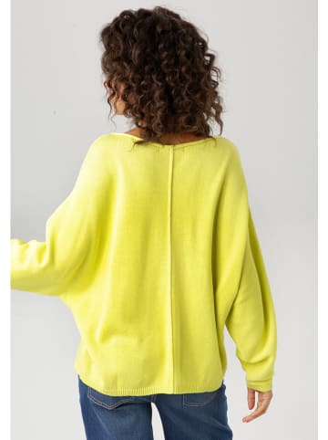 Aniston Sweter w kolorze żółtym