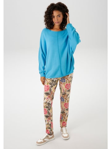 Aniston Pullover in Hellblau