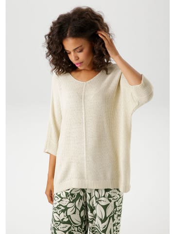Aniston Pullover in Creme