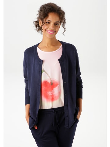 Aniston Cardigan in Dunkelblau