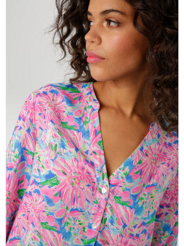 Aniston Bluse in Rosa/ Hellblau