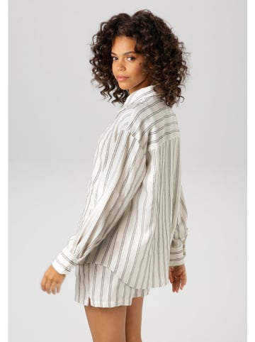 Aniston Blouse crème/grijs