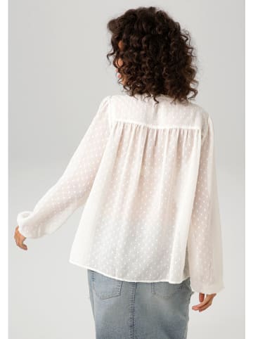 Aniston Bluse in Weiß