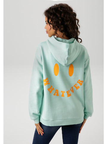 Aniston Hoodie turquoise