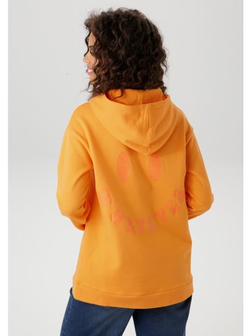 Aniston Hoodie oranje