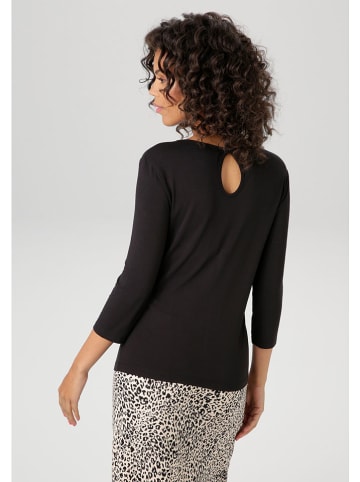 Aniston Longsleeve in Schwarz