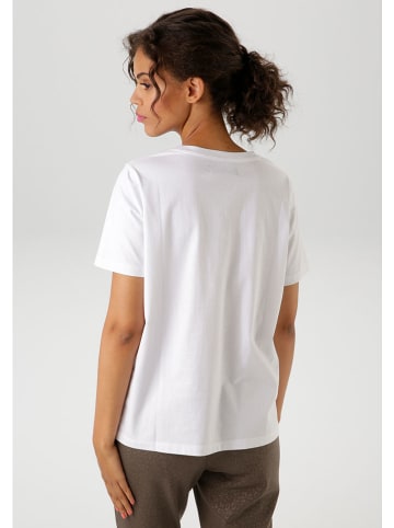 Aniston Shirt in Weiß