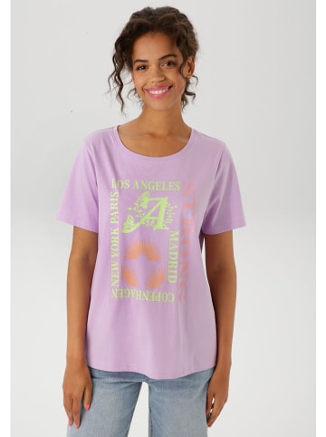 Aniston Shirt in Flieder