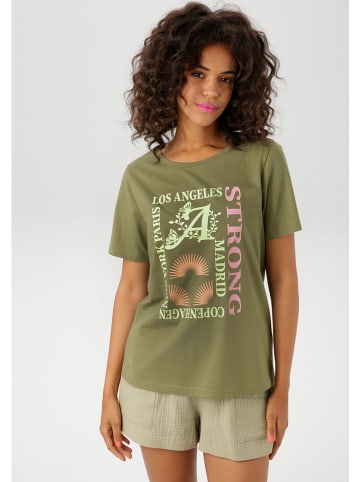 Aniston Koszulka w kolorze khaki