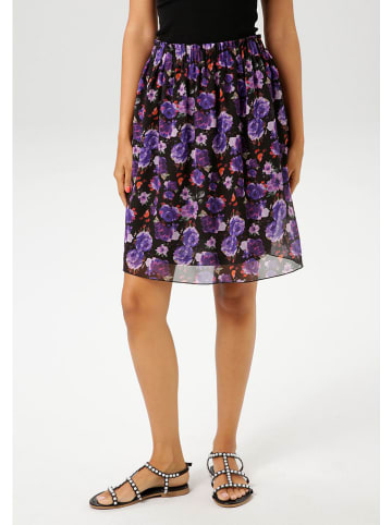 Aniston Rock in Schwarz/ Lila