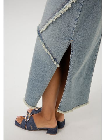 Aniston Jeansrock in Hellblau