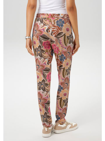 Aniston Hose in Camel/ Pink