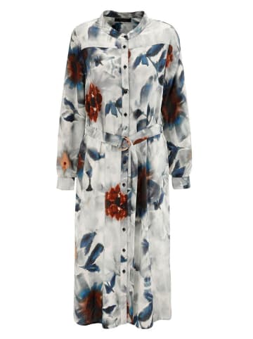 Aniston Jurk lichtgrijs/blauw
